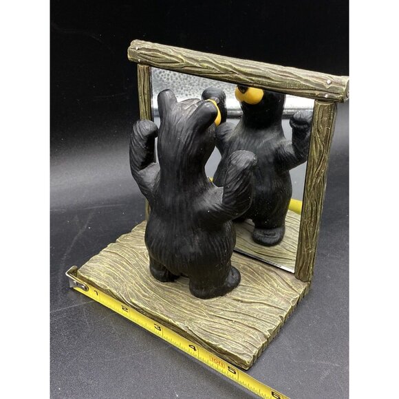 Bearfoots Atlas Mirror Single Bookend By Jeff Fleming - Picture 7 of 8